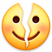 :裂开: